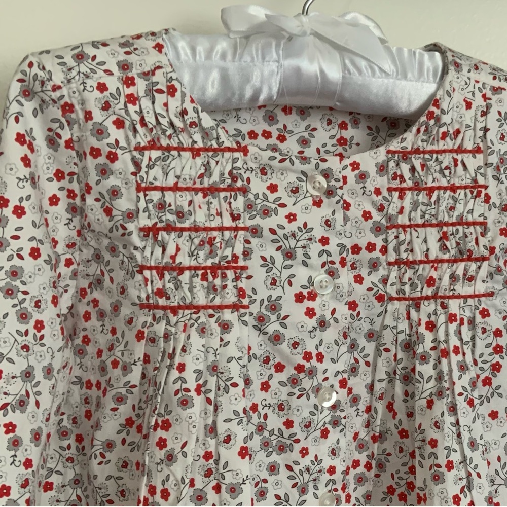 Edgehill Collection Long Sleeve Smocked Top